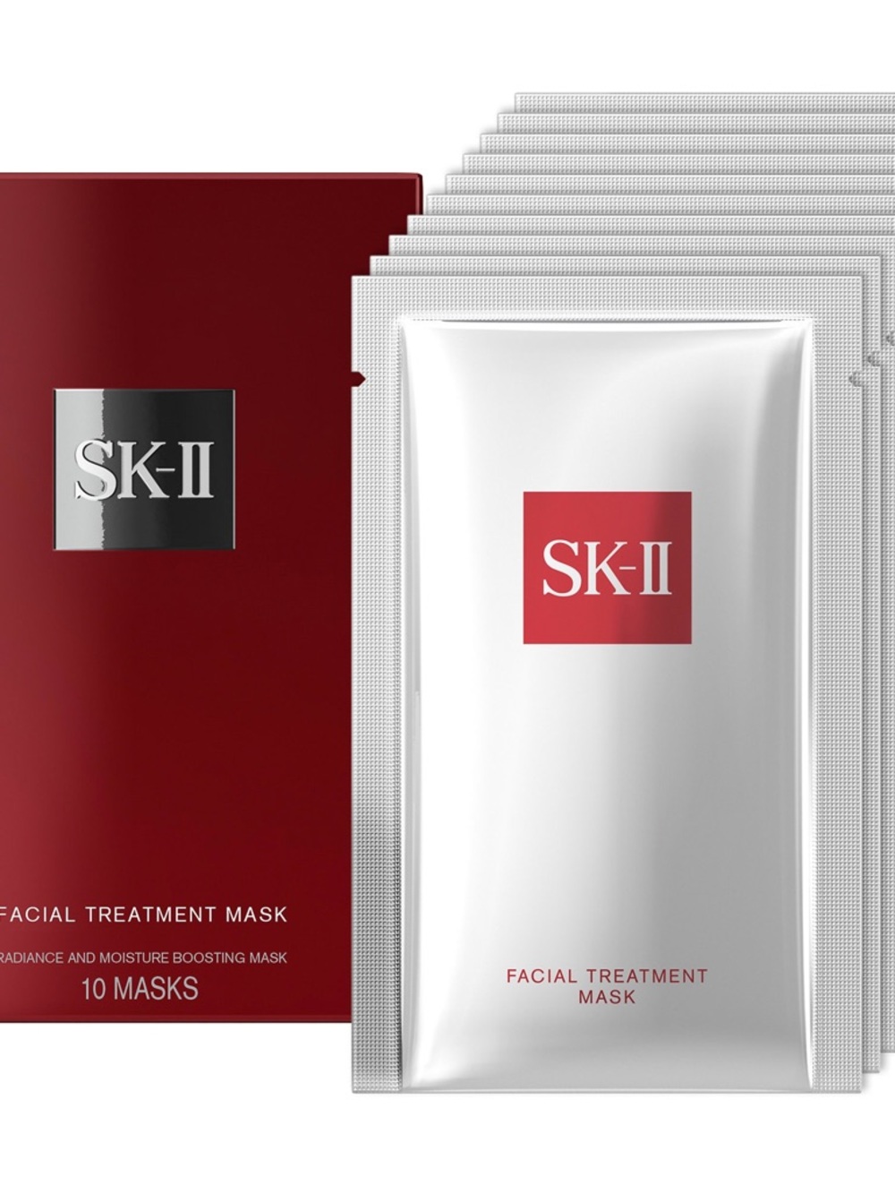 New SK-II Brightening Serum Facial Treatment Masks – 10 Pack